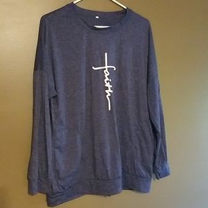 Long sleeve Faith shirt